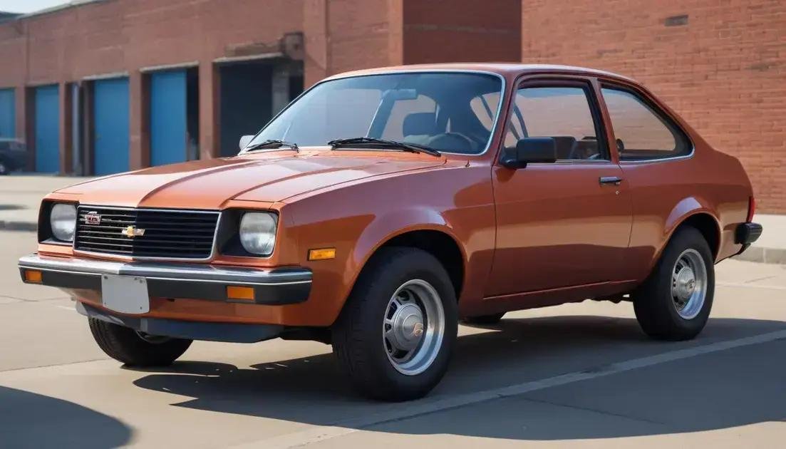 Características que definem o Chevrolet Chevette