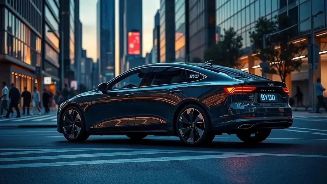 Principais características do BYD Denza D9