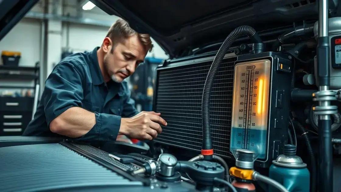 Importância da manutenção do sistema de arrefecimento