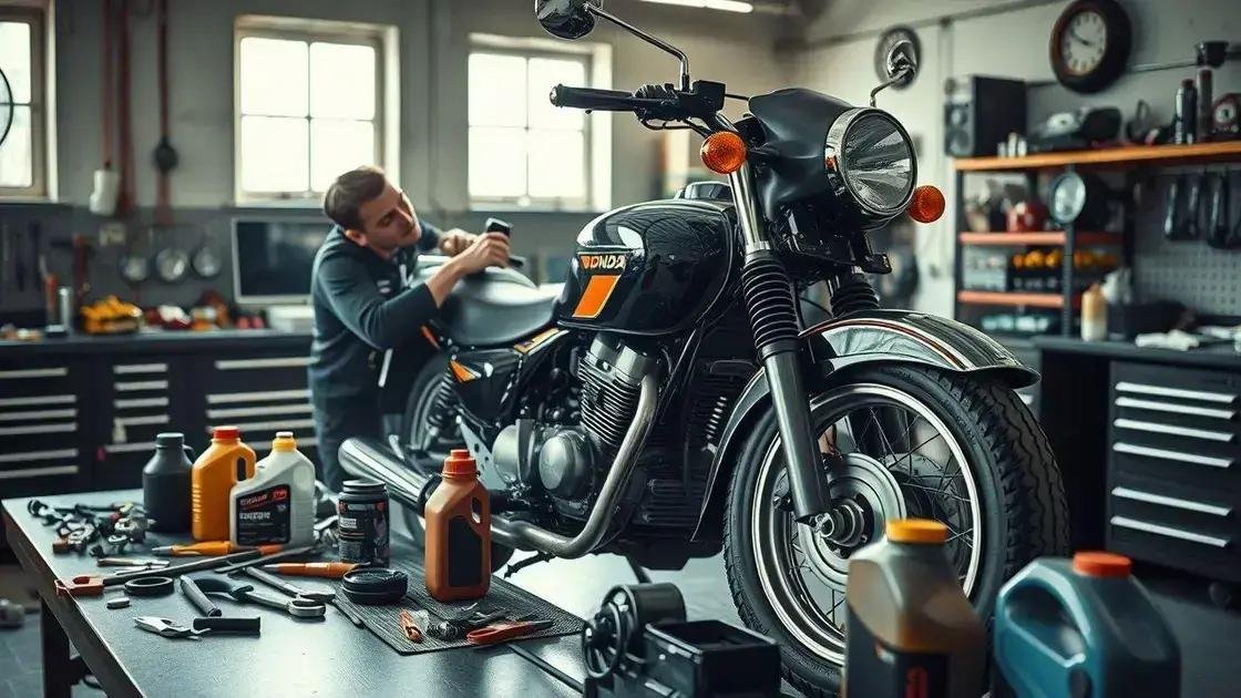 Como realizar manutenção adequada na CG 160