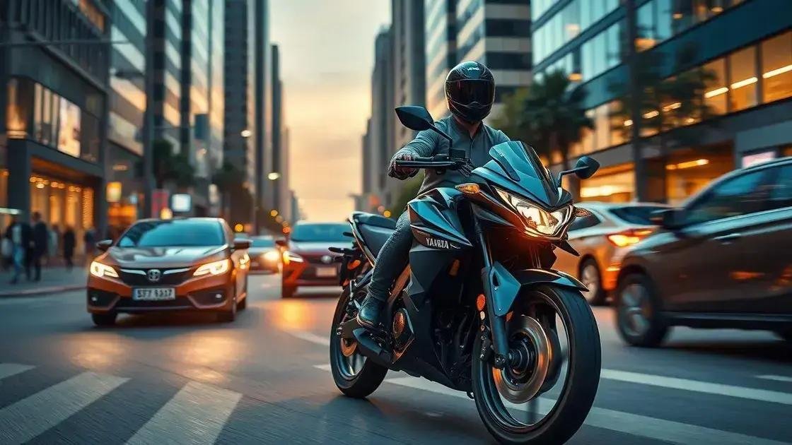 Vantagens de escolher a Yamaha YBR 150 para o dia a dia
