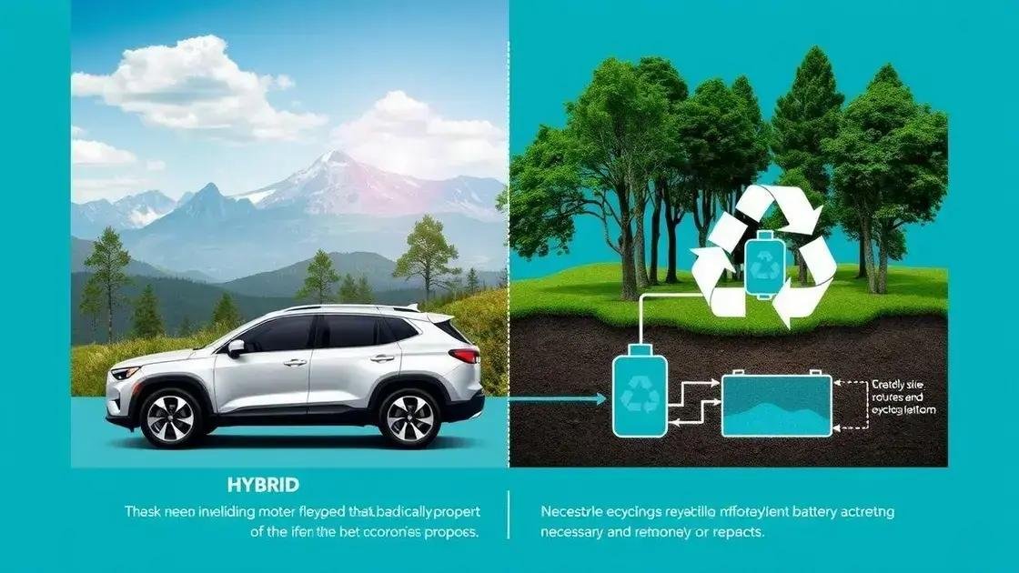 O impacto ambiental dos SUVs híbridos e elétricos