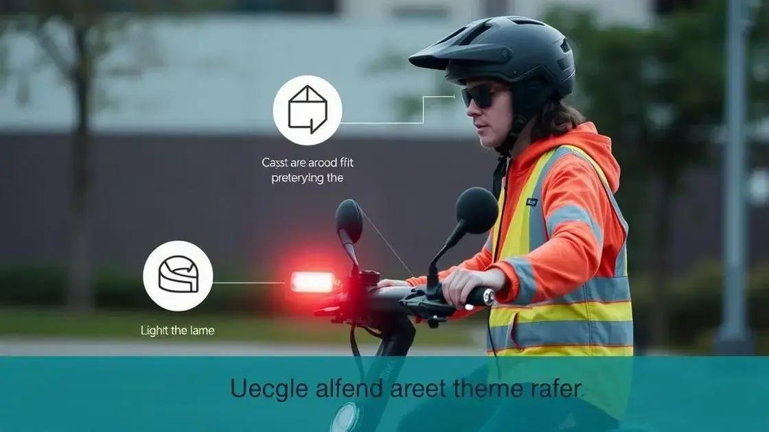 Dicas de segurança para andar de patinete elétrico