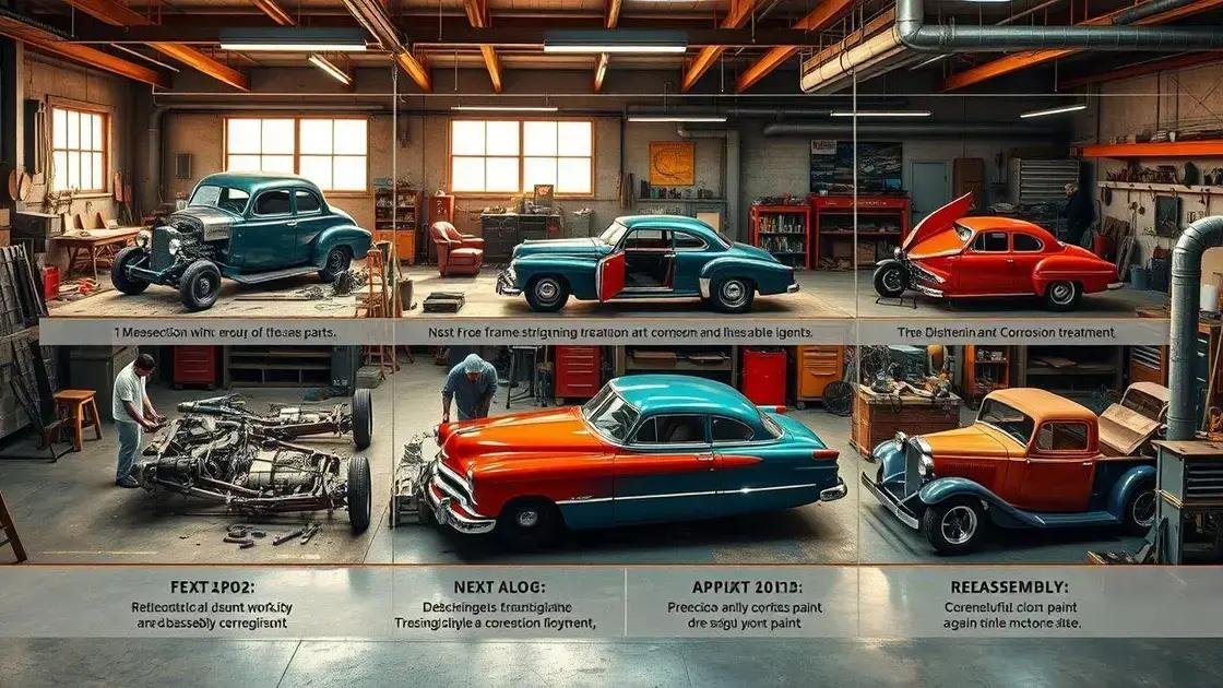 Passo a passo da restauração de carros antigos