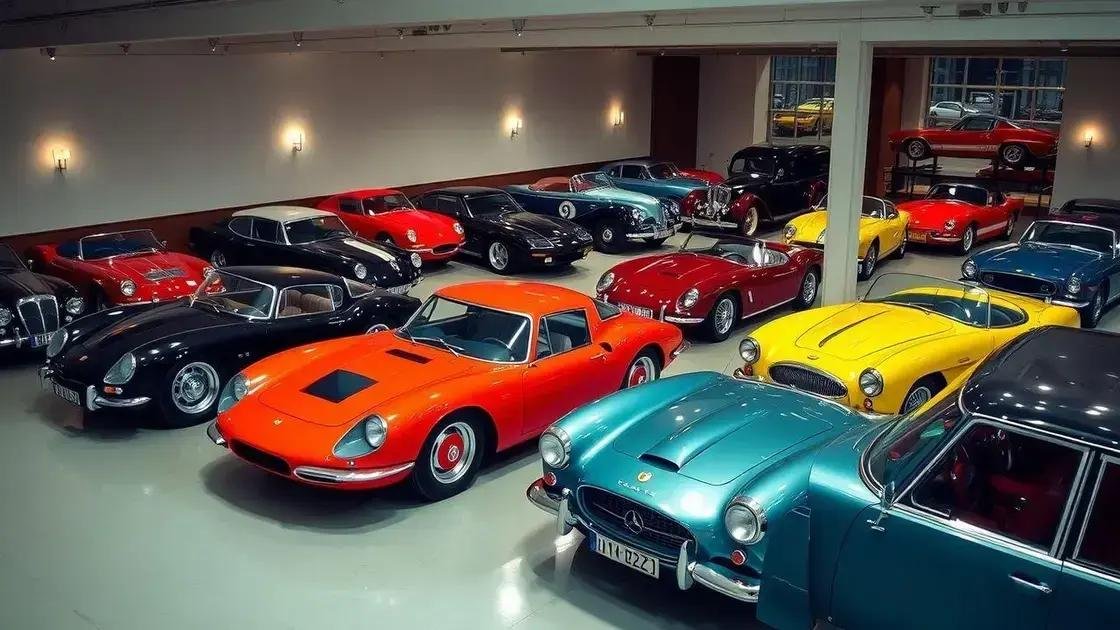 Os carros clássicos mais valiosos segundo especialistas