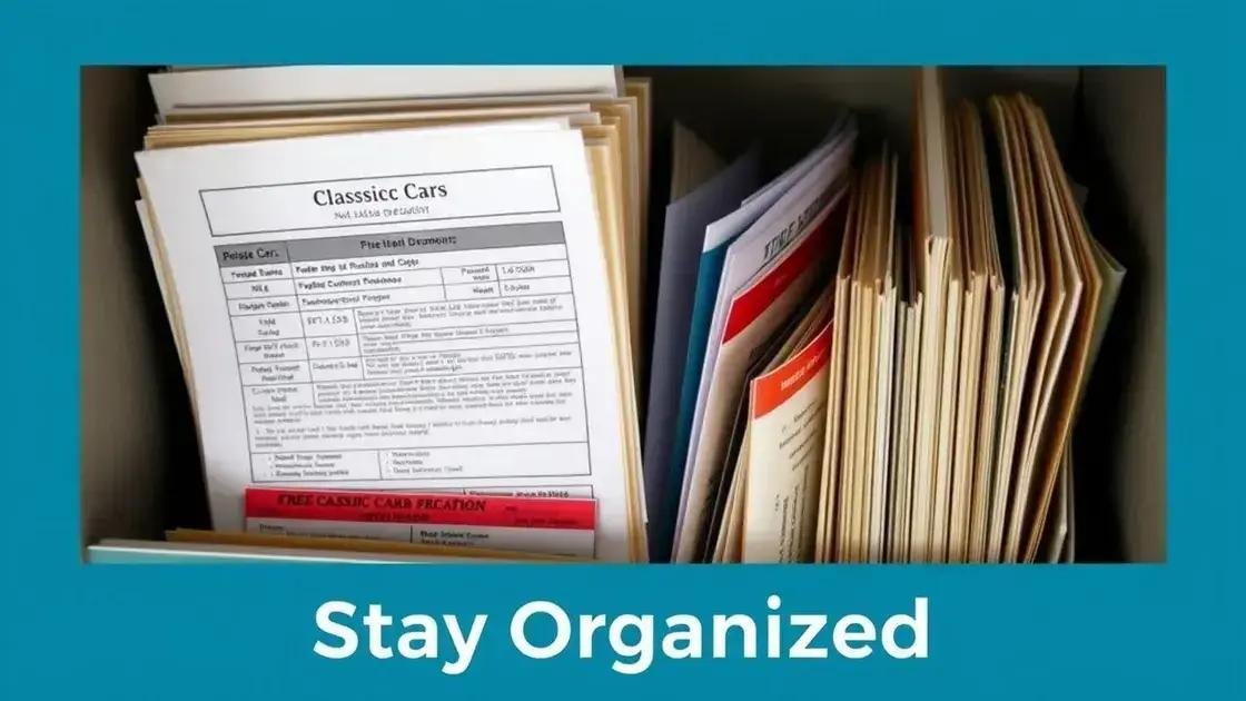 Dicas para manter sua documentação em dia