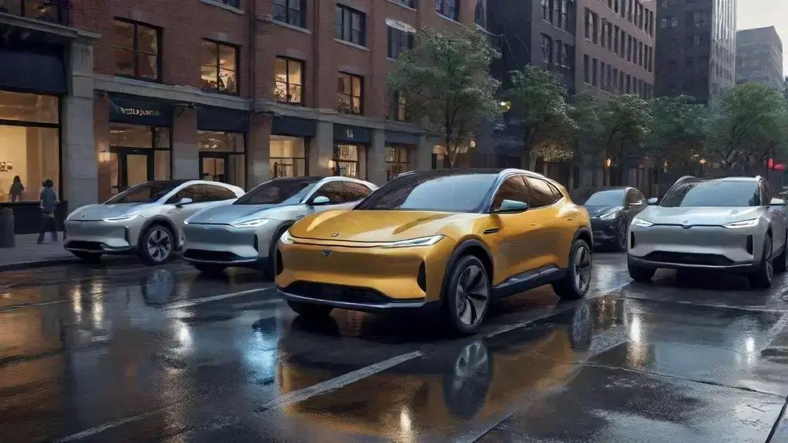 Principais modelos de SUVs elétricos em 2025