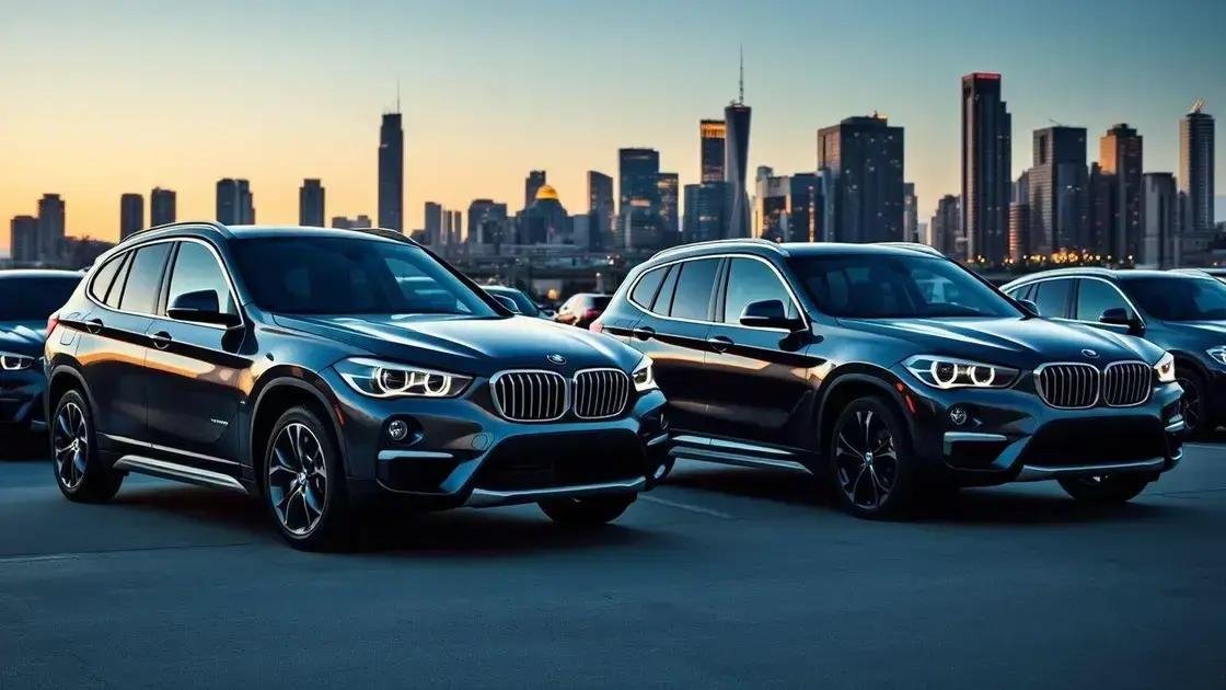 Comparação do BMW X1 com concorrentes