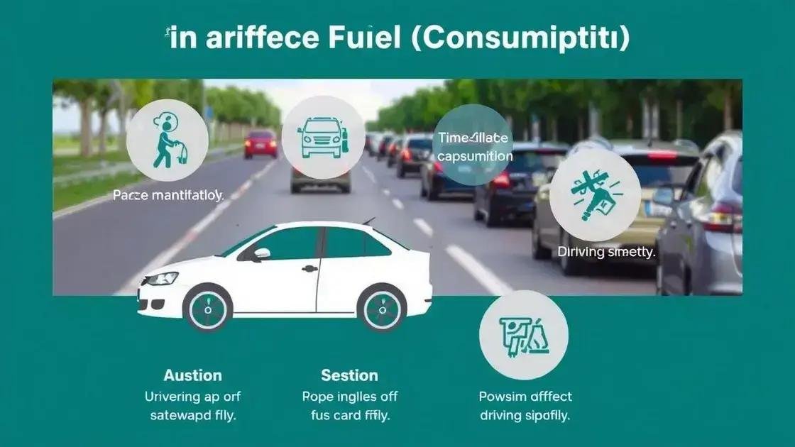 Fatores que influenciam o consumo de combustível