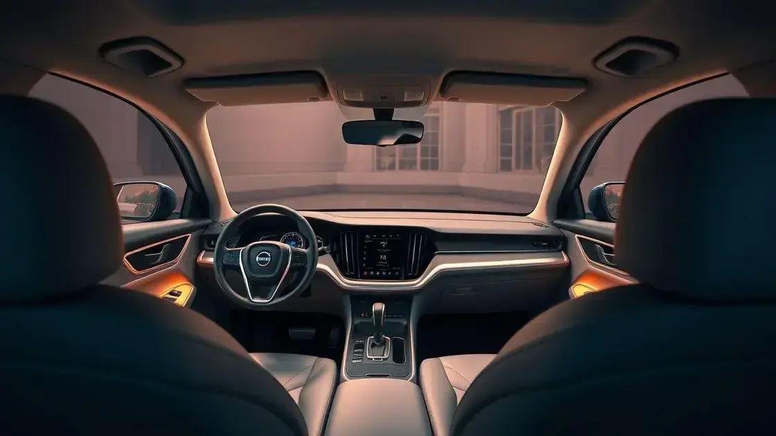 Design e conforto do Volvo EX30