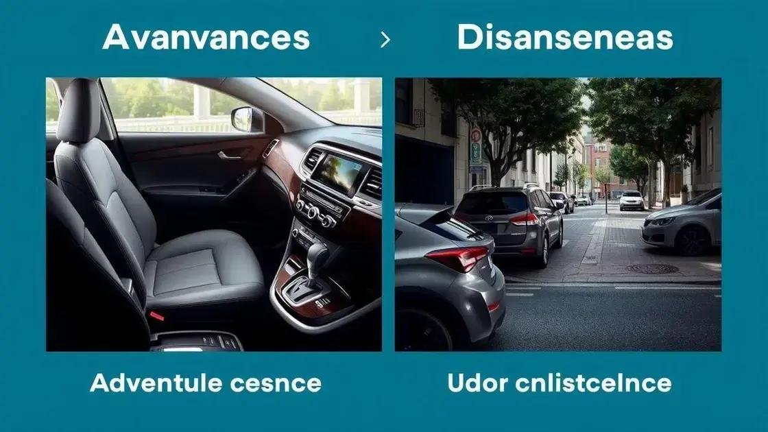 Vantagens e desvantagens dos sedãs médios