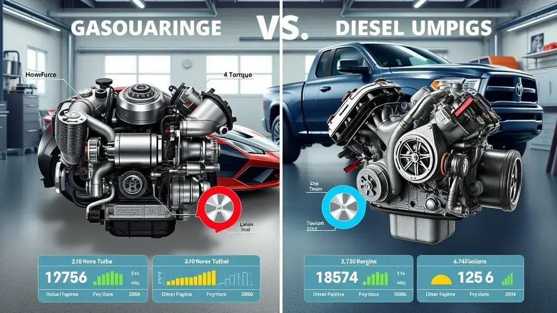 Comparativo entre motores turbo a gasolina e diesel Comparativo entre motores turbo a gasolina e diesel