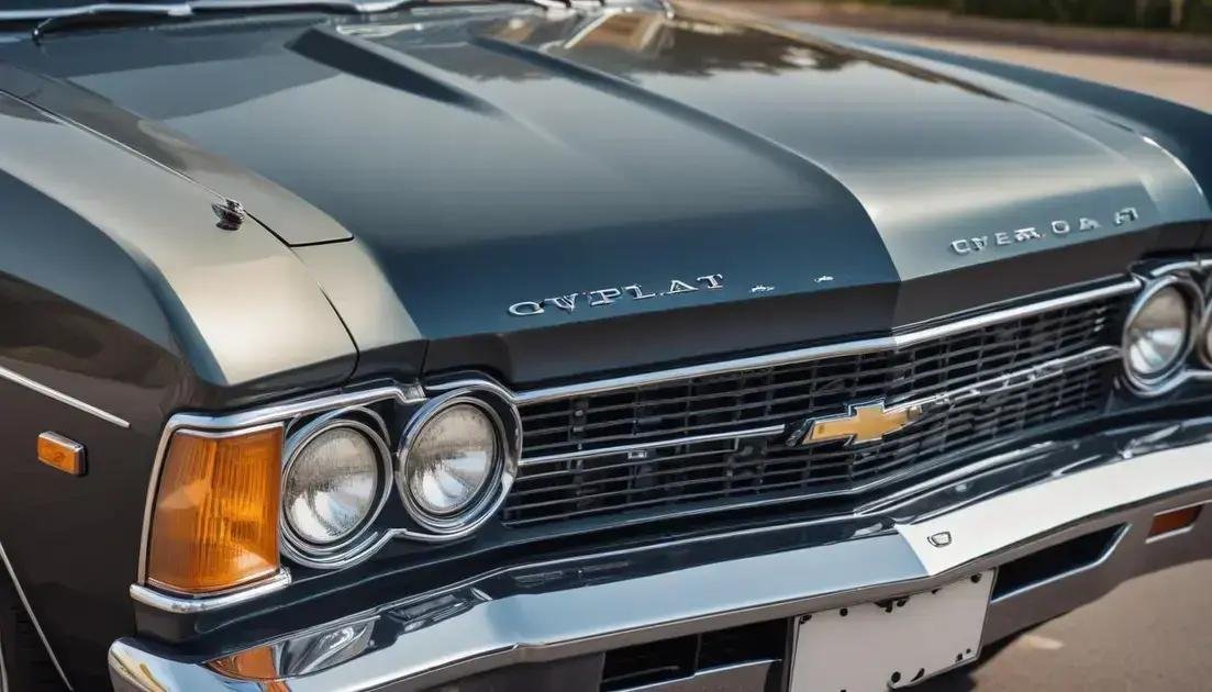 Principais características do Chevrolet Opala