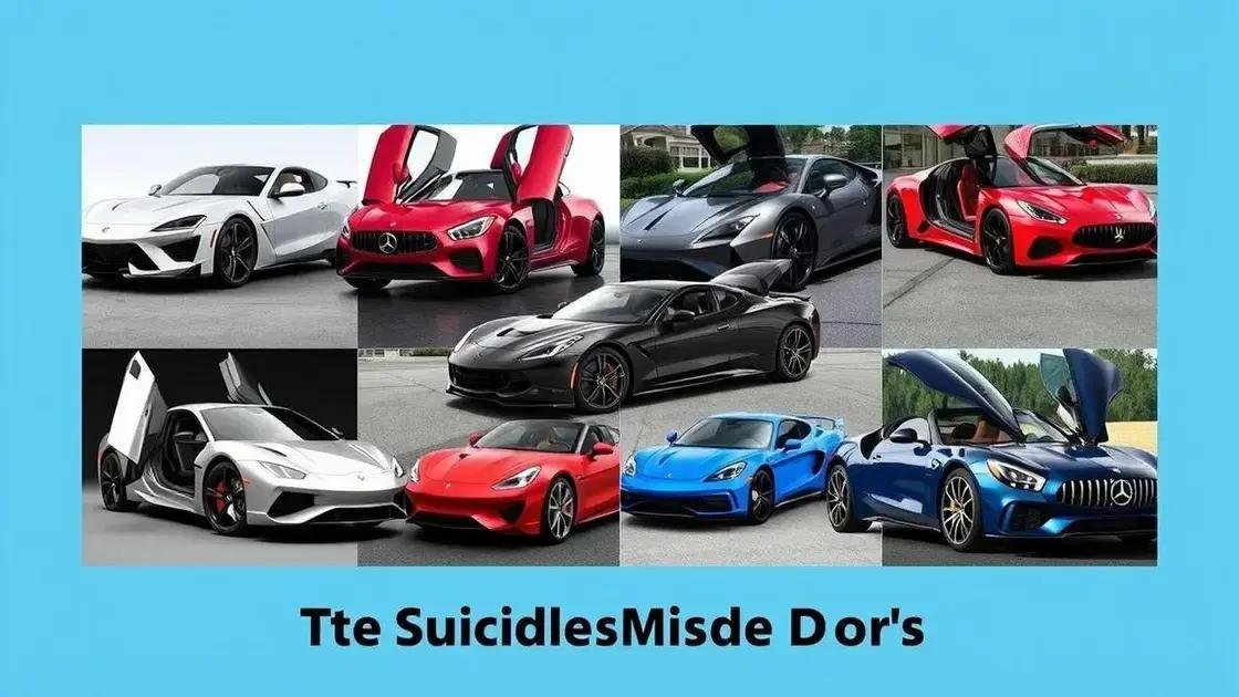 Quais carros utilizam esse tipo de porta?