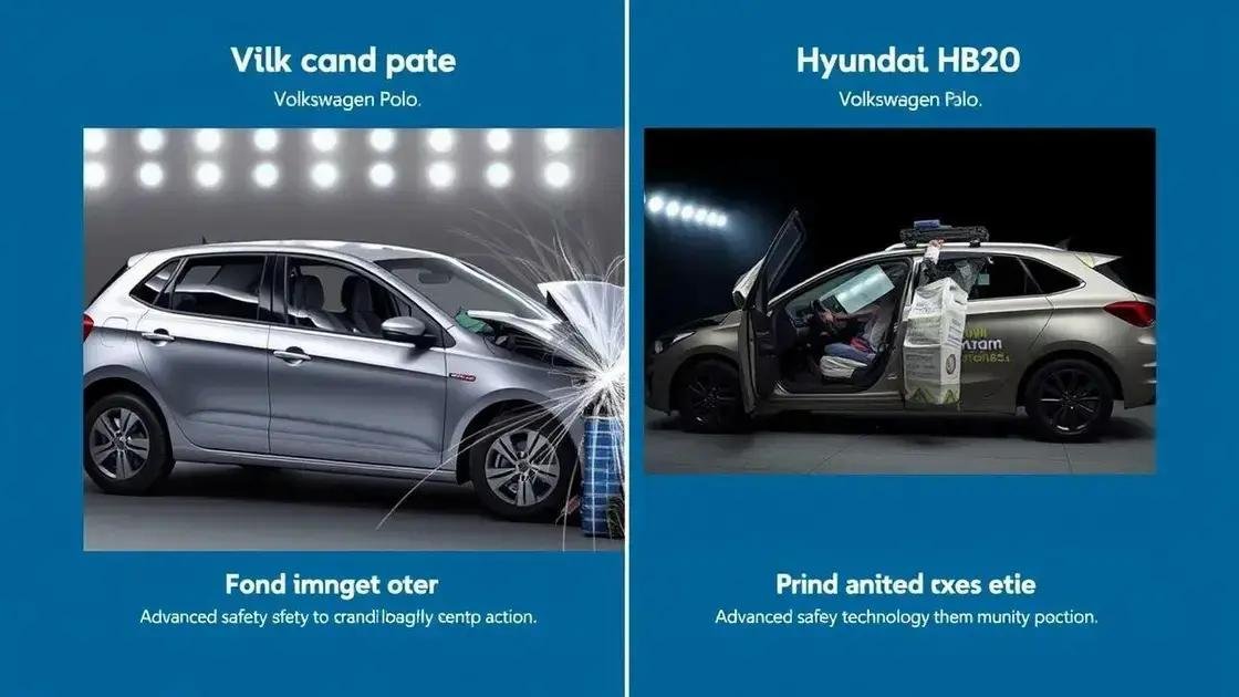 Segurança e avaliações de colisão