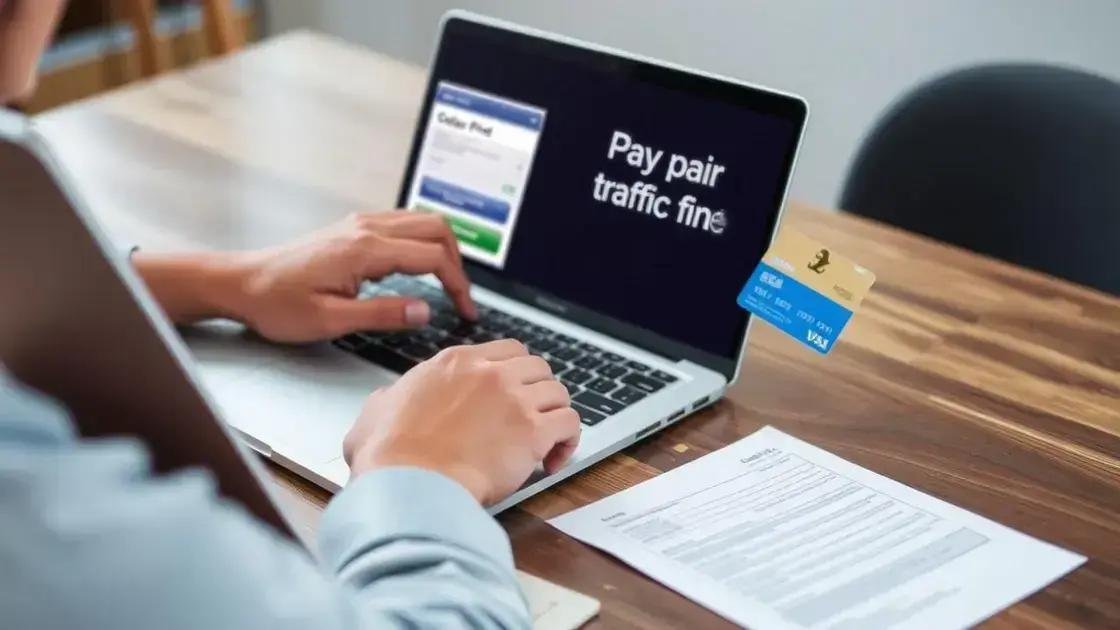 Como pagar suas multas de trânsito