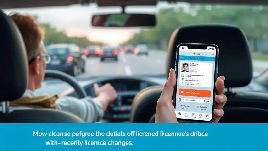Impactos das mudanças para motoristas