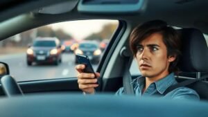 Dirigir com o celular na mão dá multa? Descubra o valor da penalidade