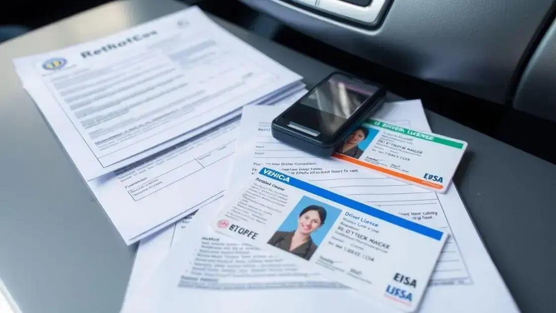 Documentos necessários para a regularização