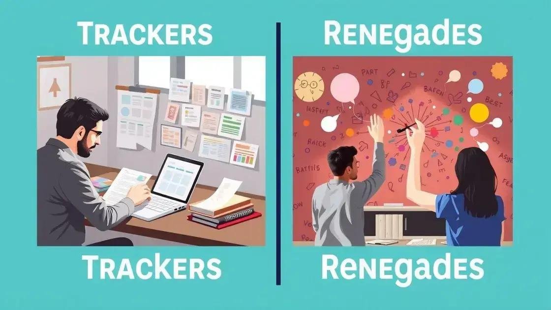 Principais diferenças entre tracker e renegade