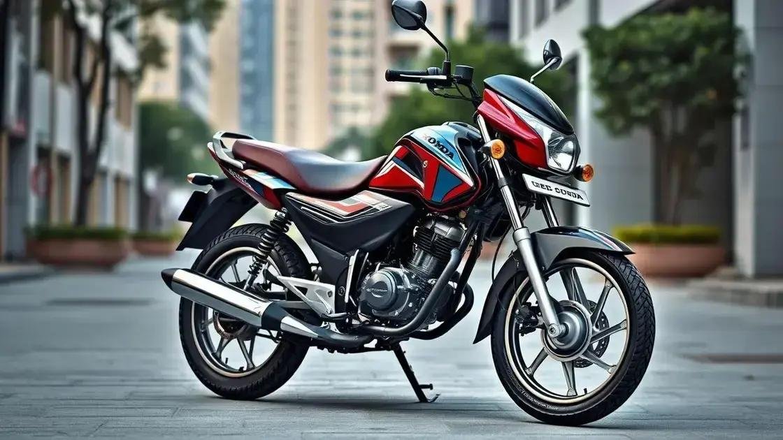 Principais características da Honda CG 160 usada