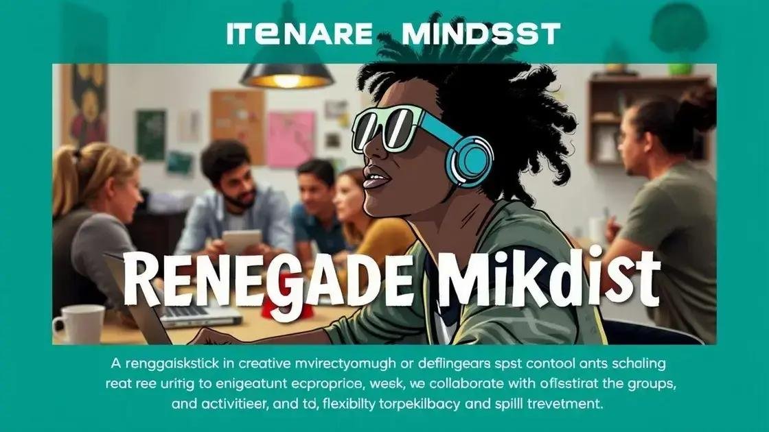 Como a mentalidade renegade pode impulsionar seu sucesso