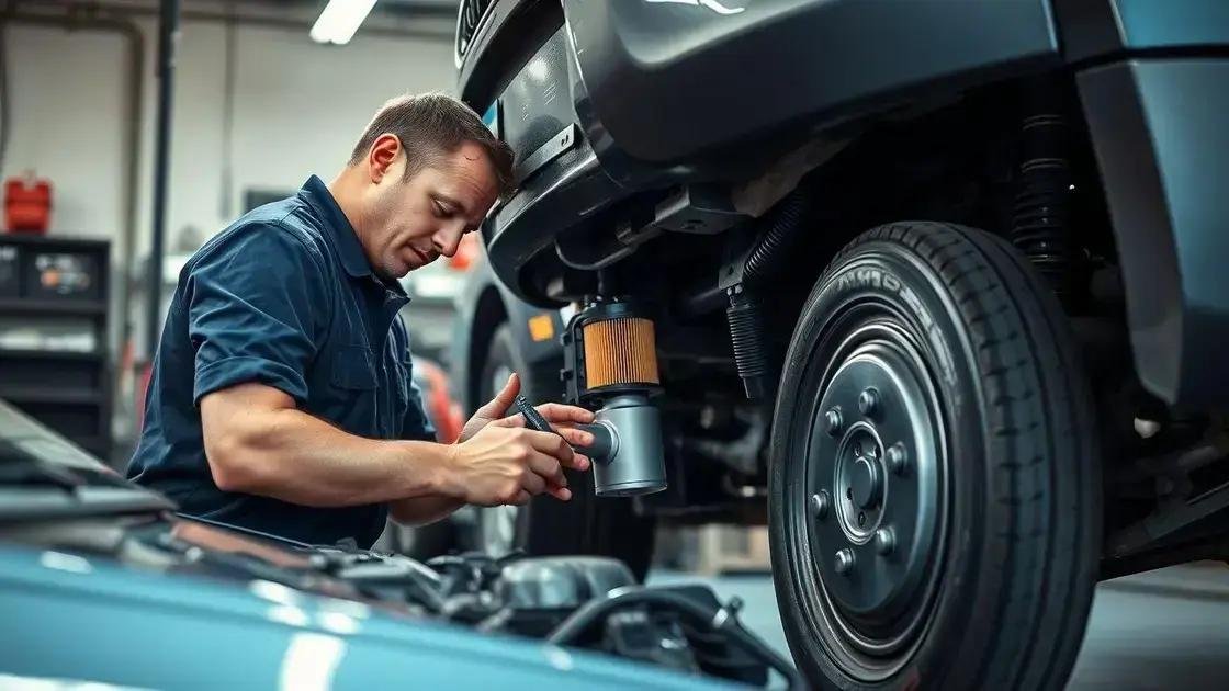 Principais itens de manutenção que você não pode esquecer