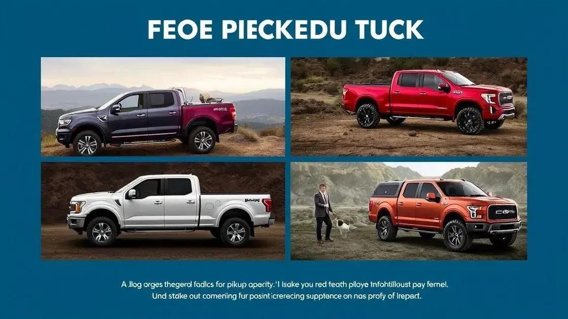 Vantagens das pick‑ups em relação a outros veículos Vantagens das pick‑ups em relação a outros veículos