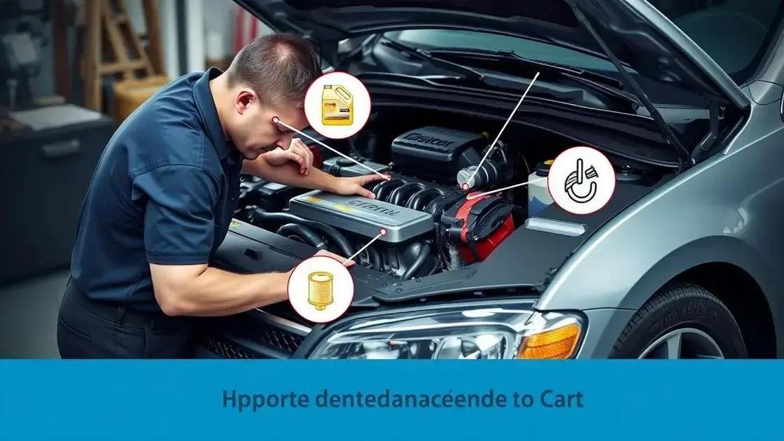 Principais itens a serem verificados na manutenção preventiva