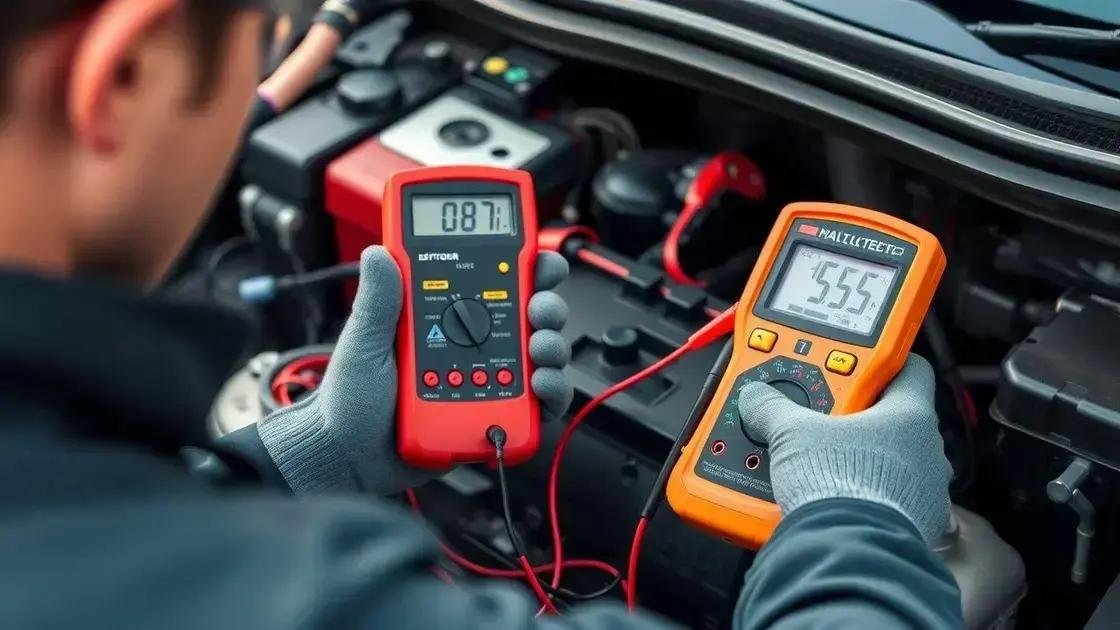 Como testar a bateria do carro em casa