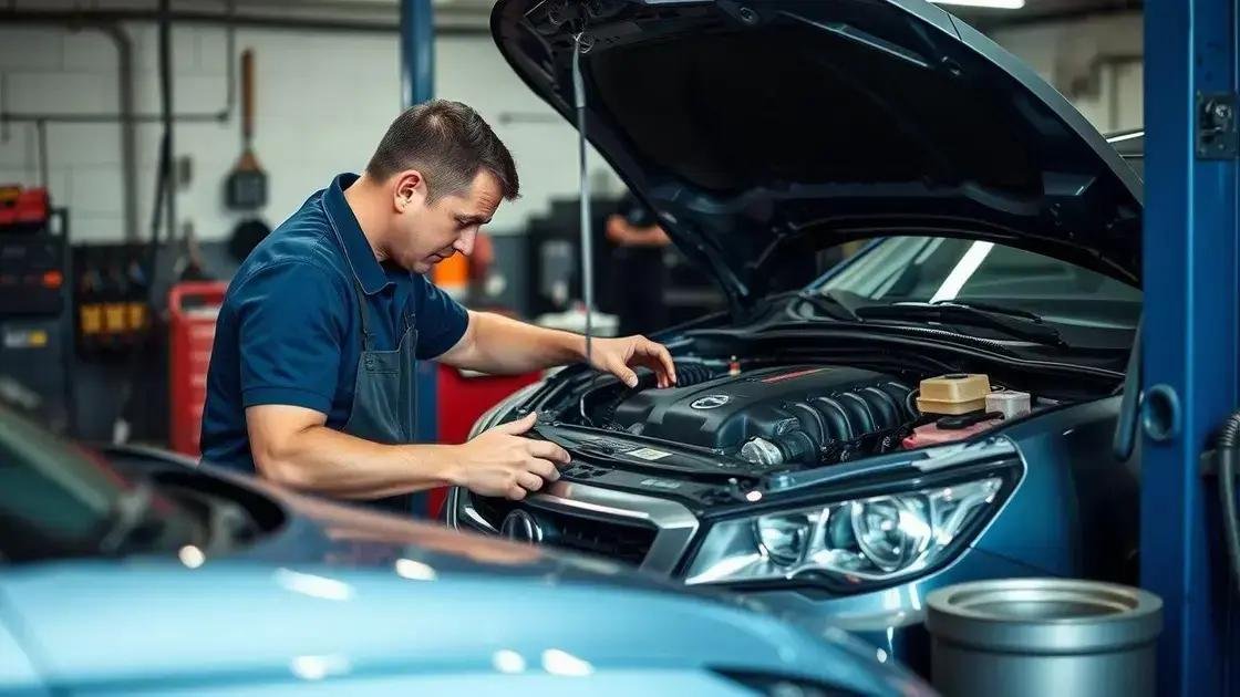 Como a manutenção do veículo afeta a economia de combustível