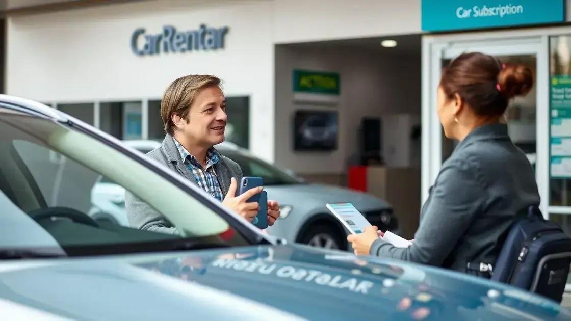 Como funciona o serviço de carro por assinatura