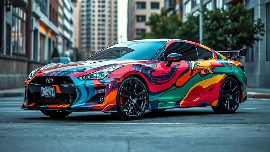 Envelopamento automotivo: transforme seu carro em uma obra de arte