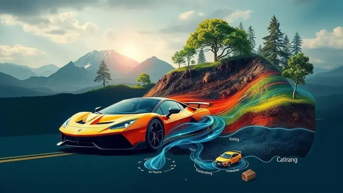 Impacto ambiental dos carros super rápidos