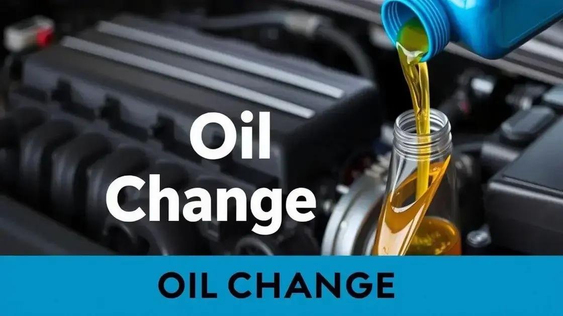 Por que a troca de óleo é tão importante?