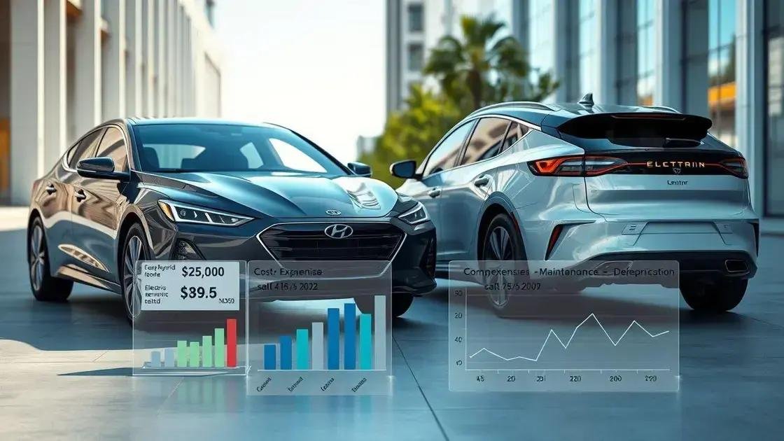 Comparação de custos: híbridos vs elétricos Comparação de custos: híbridos vs elétricos