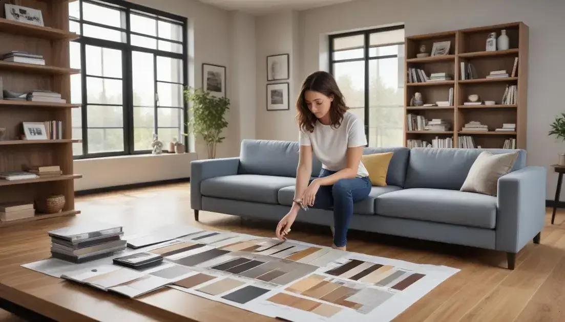 Escolha de materiais e móveis: durabilidade, estética e custo-benefício Escolha de materiais e móveis: durabilidade, estética e custo-benefício