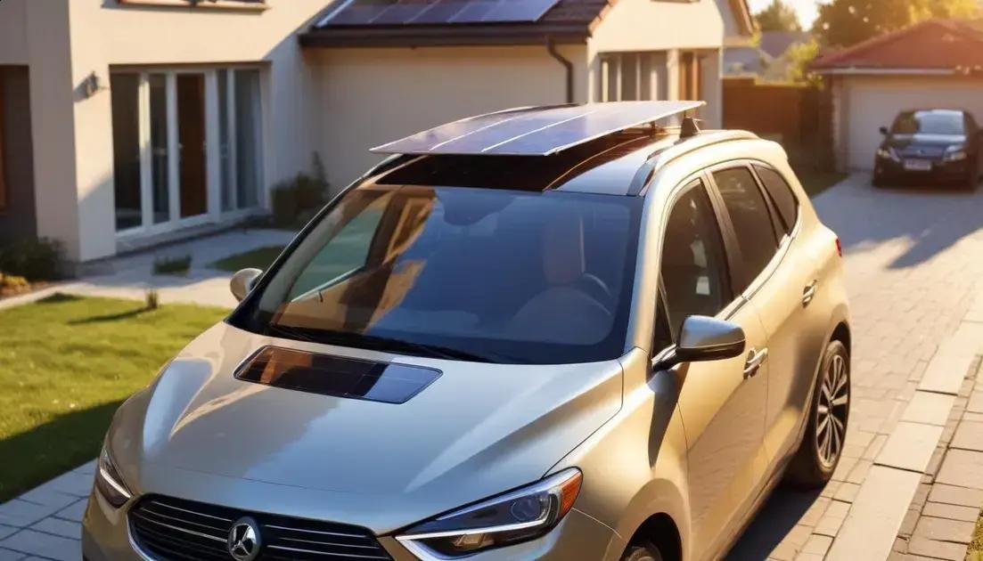 Carro movido a energia solar: o futuro já chegou — como economizar milhares